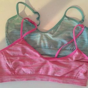 Justice Brightly Colored Kids Sports Bras